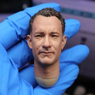 兵人1/6 模玩系列 美军游骑兵 米勒上尉 汤姆汉克斯 头雕 非DID