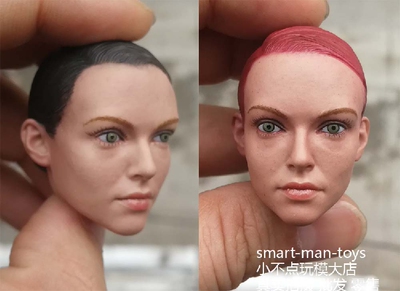 比例美女绝地头雕办公室兵人