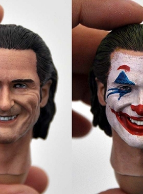 高品质1/6 杰昆菲尼克 小丑 joker 2019 微笑 两种化妆 creg改版