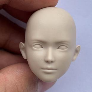 1/6白模  死或生 玛丽萝丝头雕 游戏美女 萝莉 兵人配件