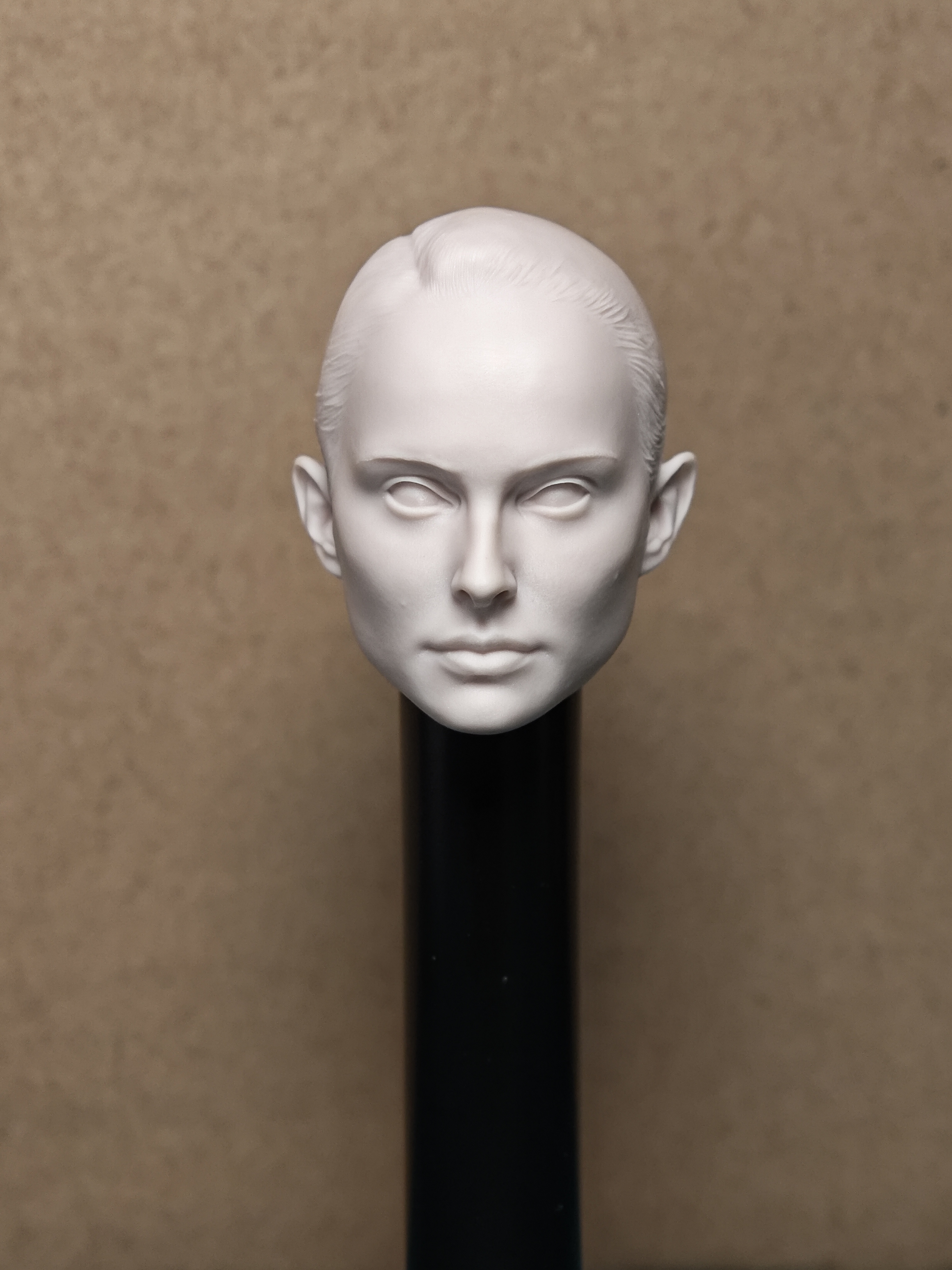 1/6 白模 VINCE女雷神 头雕 娜塔莉·波特曼 黑天鹅 兵人配件