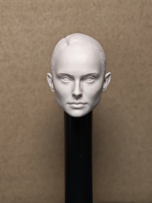 1/6 白模 VINCE女雷神 头雕 娜塔莉·波特曼 黑天鹅 兵人配件