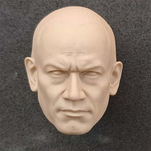 1/6兵人白模 星球大战 克隆人战争 雷克斯上尉头雕 兵配件