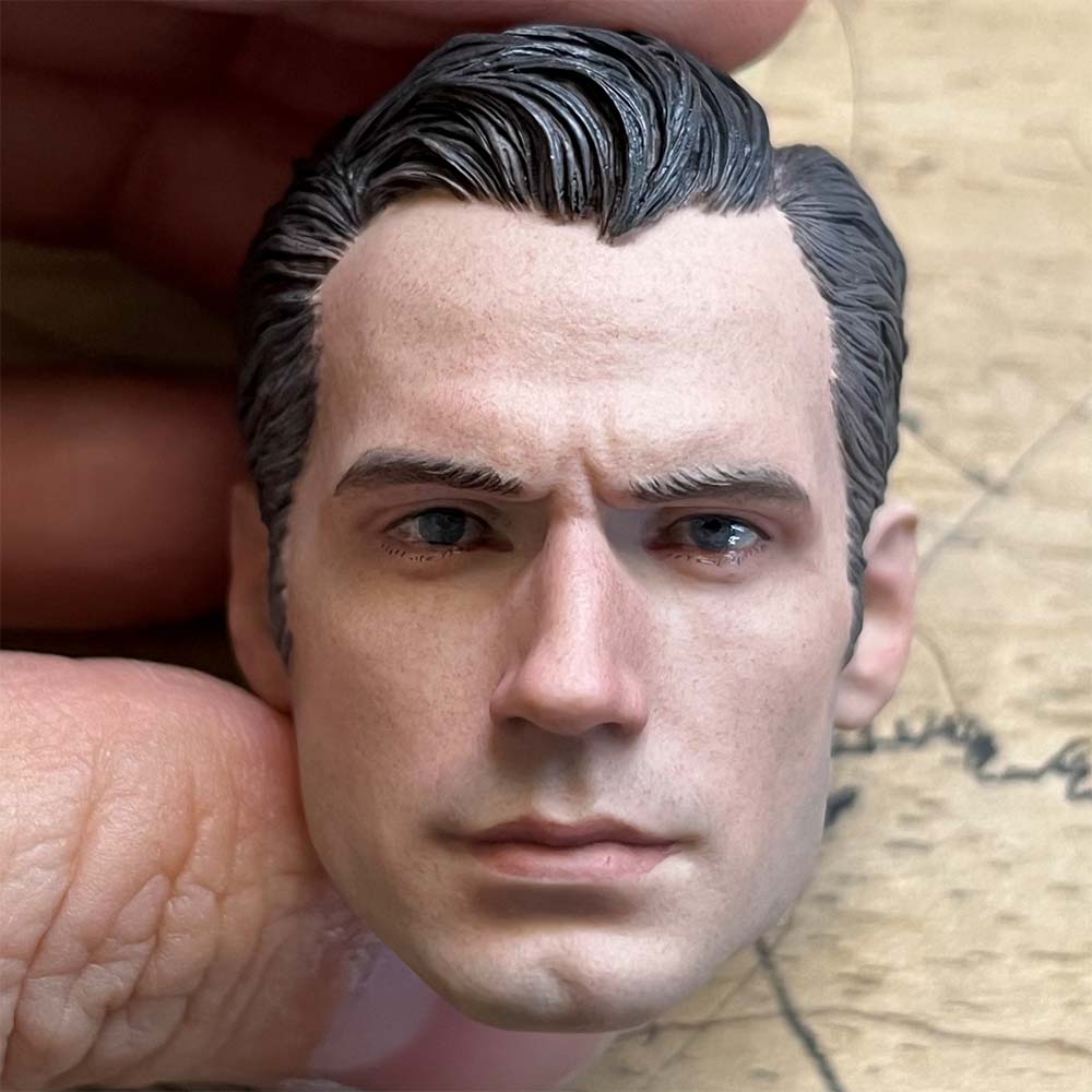 【小不点精涂】 1/6 六等星 超人头雕 亨利卡维尔 短脖 少量现货