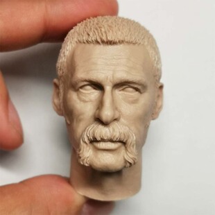 6白模 二战军事兵人 普莱斯 西部牛仔 非DID 英国SAS队长头雕