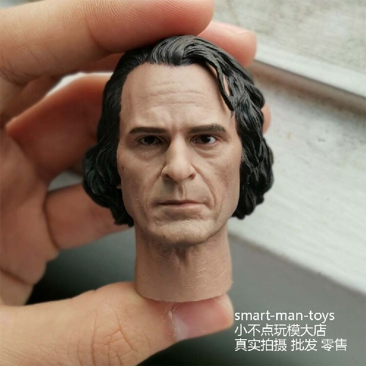 1/6 小丑头雕 杰昆菲尼克斯 杰昆小丑 Joker 2019 小丑前传 素颜
