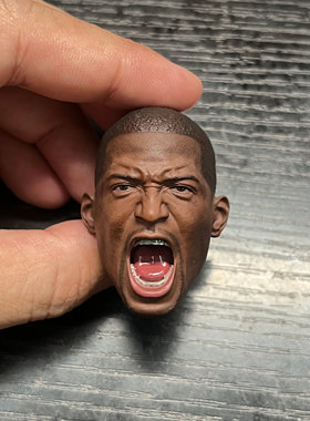 1/6 NBA球星 Tracy McGrady Tracy 咆哮 麦迪头雕