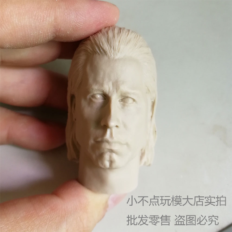 1/6 白模 文森特头雕 低俗小说 约翰特拉沃塔 兵人配件