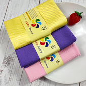 韩国擦玻璃家务清洁布吸水不掉毛小桌子用不留痕麻布家用鱼鳞抹布