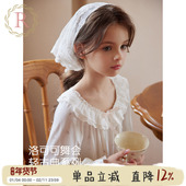 RoseTree儿童睡衣女孩2025新款 女童宝宝公主家居服套装 春秋季 长袖