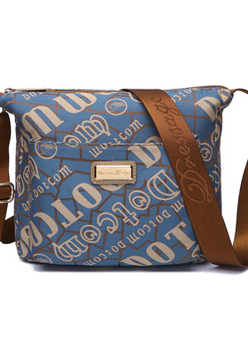 盛装舞步新款休闲时尚单肩包潮流斜挎包牛津布女包妈妈包L401