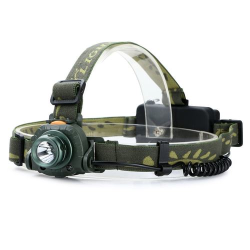 led红外超亮夜钓锂电感应头灯