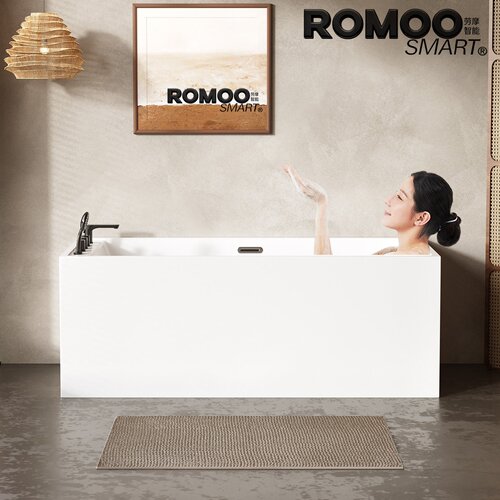 ROMOO小户型泡泡方型独立式浴缸