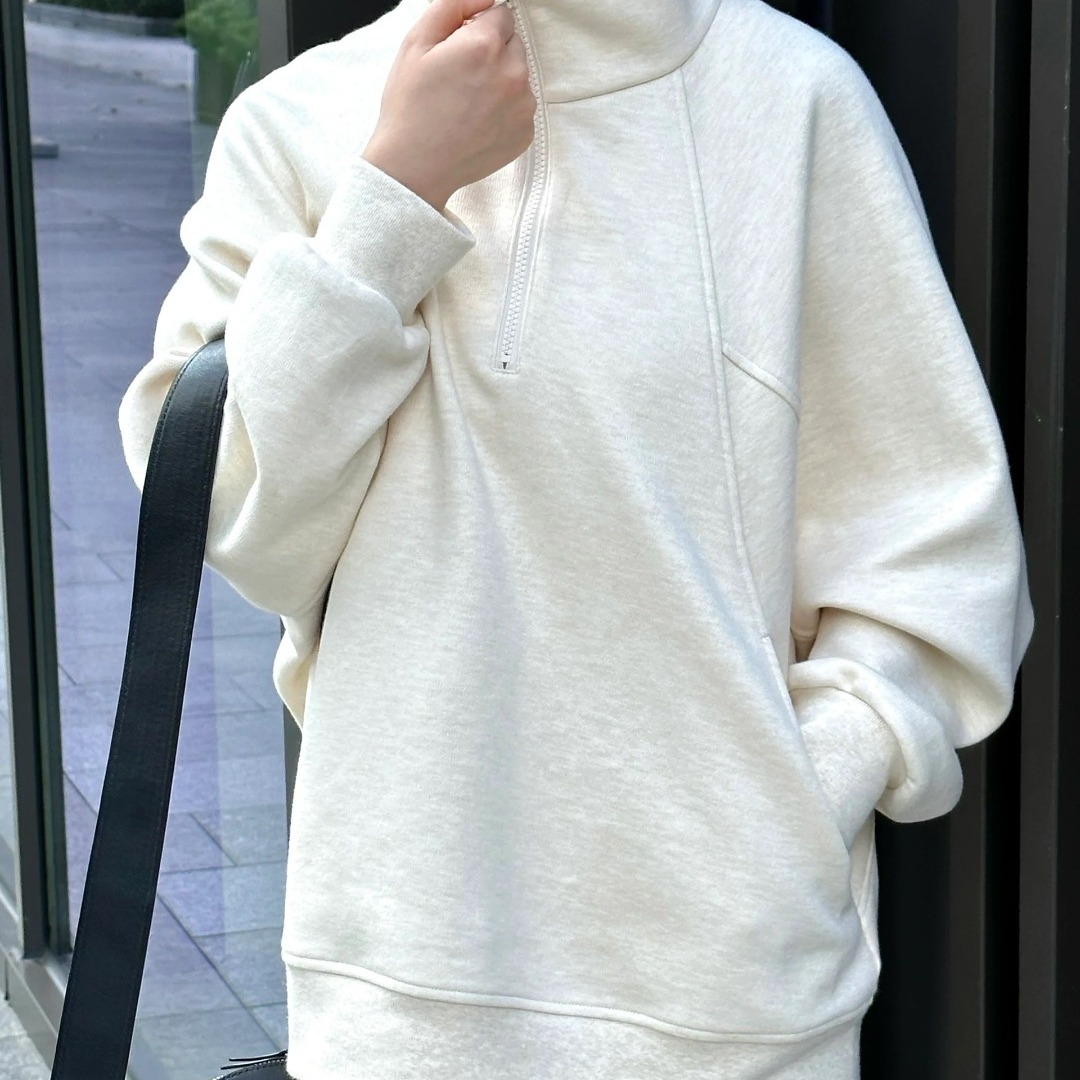 IC小禾通勤立领长袖宽松型环保棉