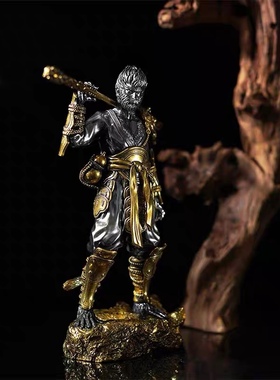 黑神话七十二变孙悟空摆件金箍棒周边手办齐天大圣斗战胜佛雕像真