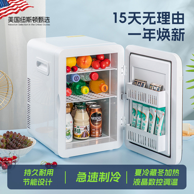 车载家用迷你小冰箱便携式冷冻冷藏可放出租屋宿舍办公方便小冰柜