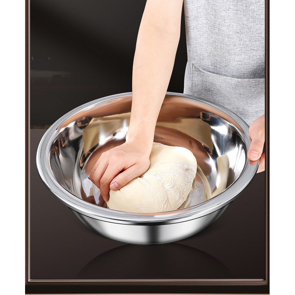 不锈钢加大和面盆加厚食品级316大号洗菜特大盆子家用厨房脸盆304,家庭/个人清洁工具,坐浴盆,淘宝优惠券,粉丝福利购,淘宝优惠卷