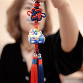 非金属陶瓷吊坠 貔貅龙王车挂配件工艺吊坠S25P109008