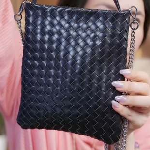 编织女包Y28CB528735E休闲百搭包包高19.5 长17.5