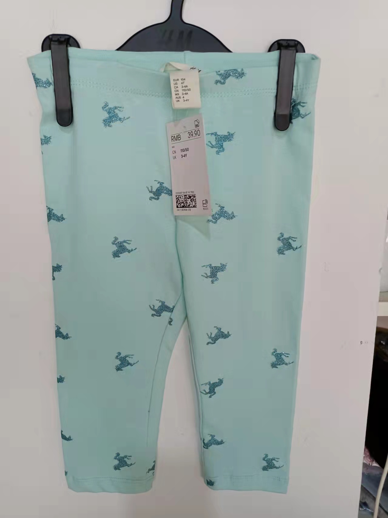 hm7分裤棉折扣女童宝宝薄款