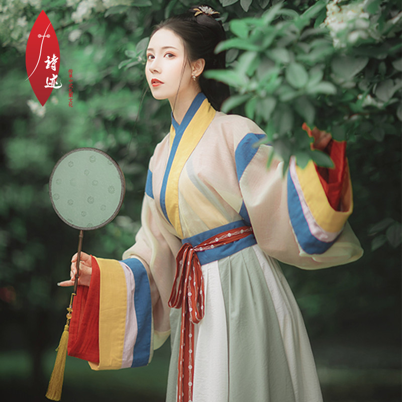 诗迹【柳上春风】晋制秋冬汉服魏晋复原交嵛裙破裙女齐腰襦三件套|ruв категории Женская одежда, костюм/национальная одежда/театр костюм, 汉服 - от Buy2taobao.com для оказания профессиональной услуги покупки агента Taobao