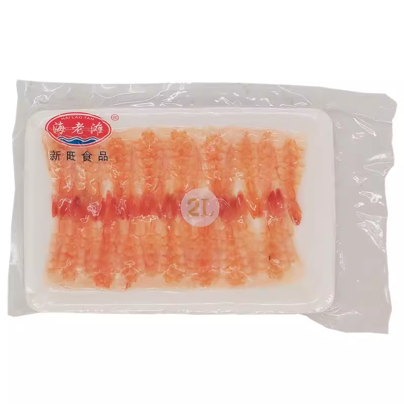 寿司虾3L南美寿司虾去头寿司虾寿司料理专用即食虾包邮30只*10盒