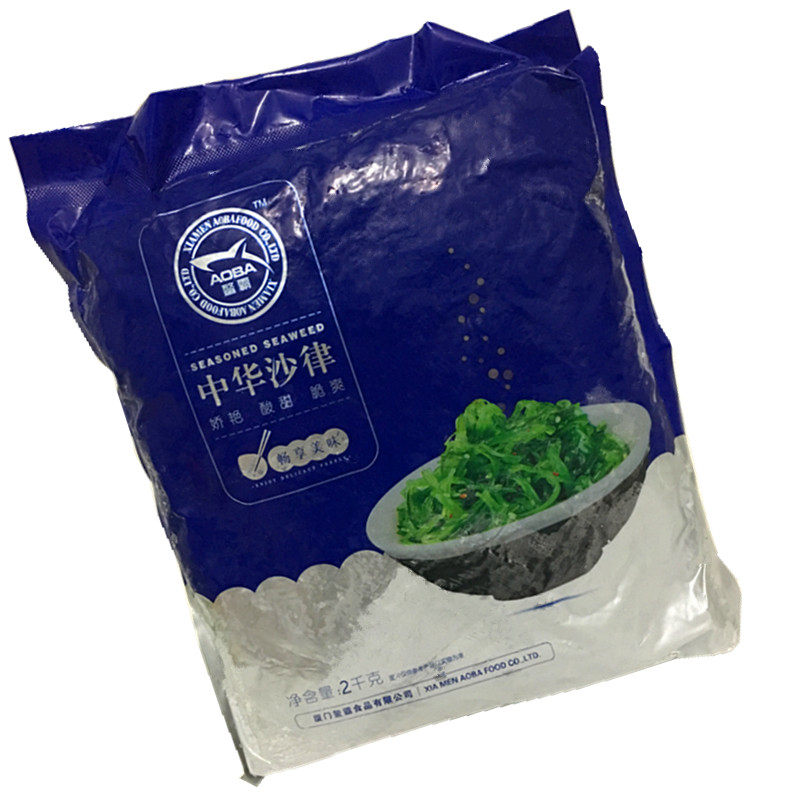 寿司料理 鳌霸中华沙律 味付中华海草 海藻 裙带菜 调味海藻2kg