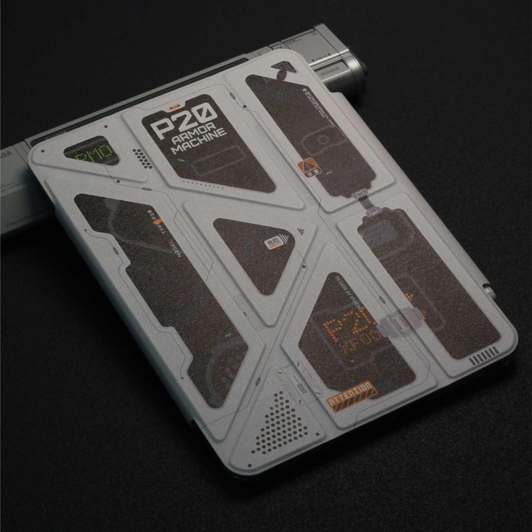 XFOONG原创|机甲P20百变款 苹果平板电脑保护套  适用苹果iPad Pro10.5英寸11寸12.9寸mini7