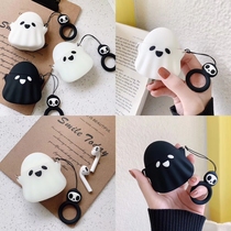 Cartoon ghost airpods case Apple Wireless Bluetooth headset case airpods2 case generation 2