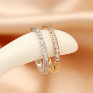 个性 时尚 潮钛钢食指网红爆款 轻奢戒指女小众设计高级感2022年新款