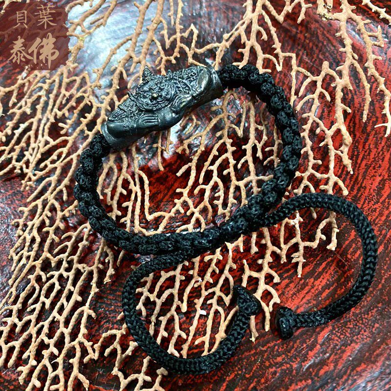 贝叶泰佛拉胡天神手链手绳可调节大小无鉴定卡包邮泰国特色