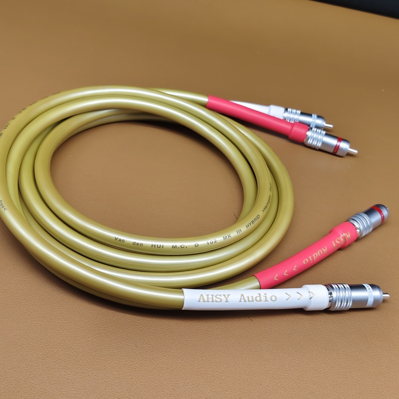 范登豪RCA双莲花CD前级音频线