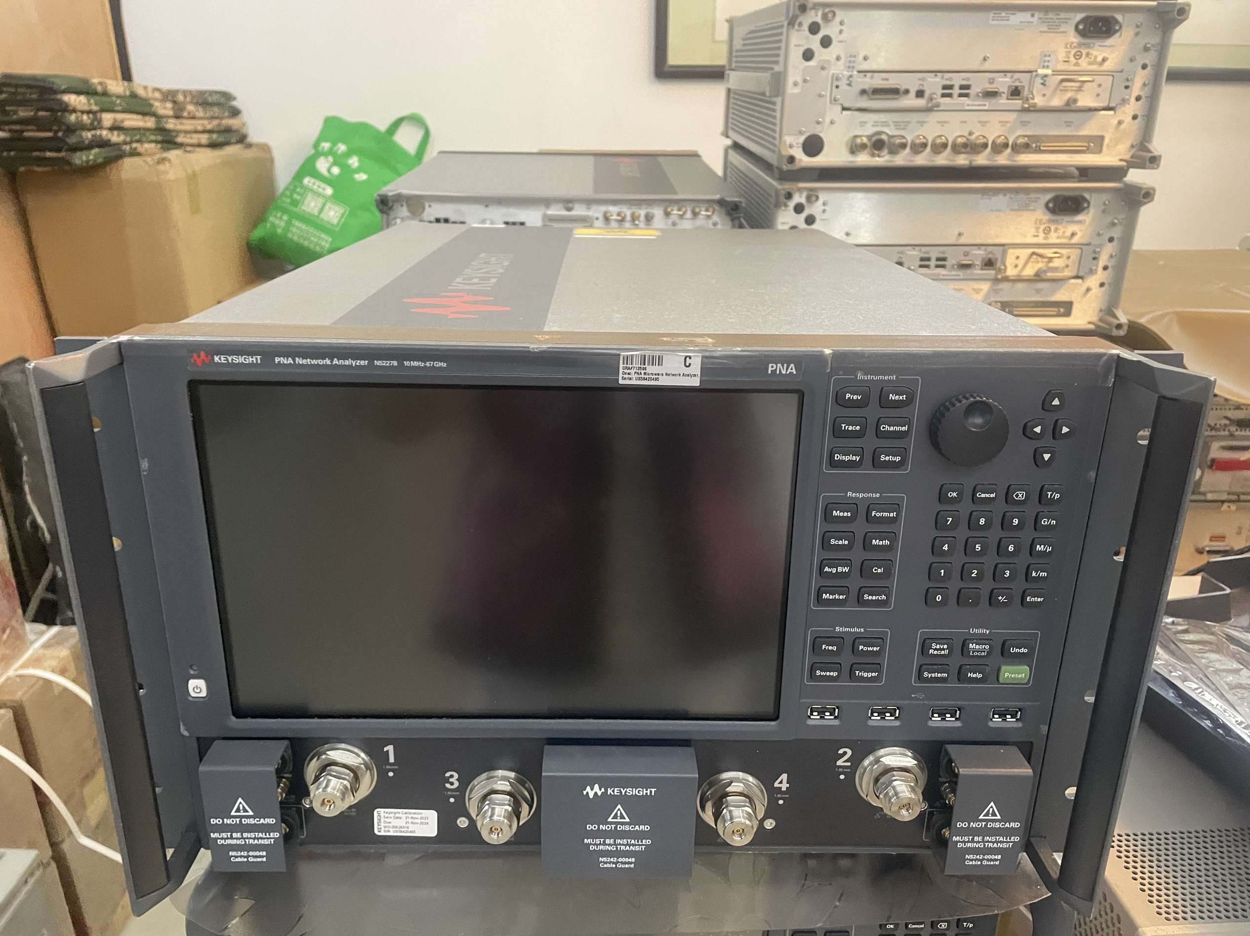 是德 Keysight N5227B 微波网络分析仪 10Mhz-67Ghz