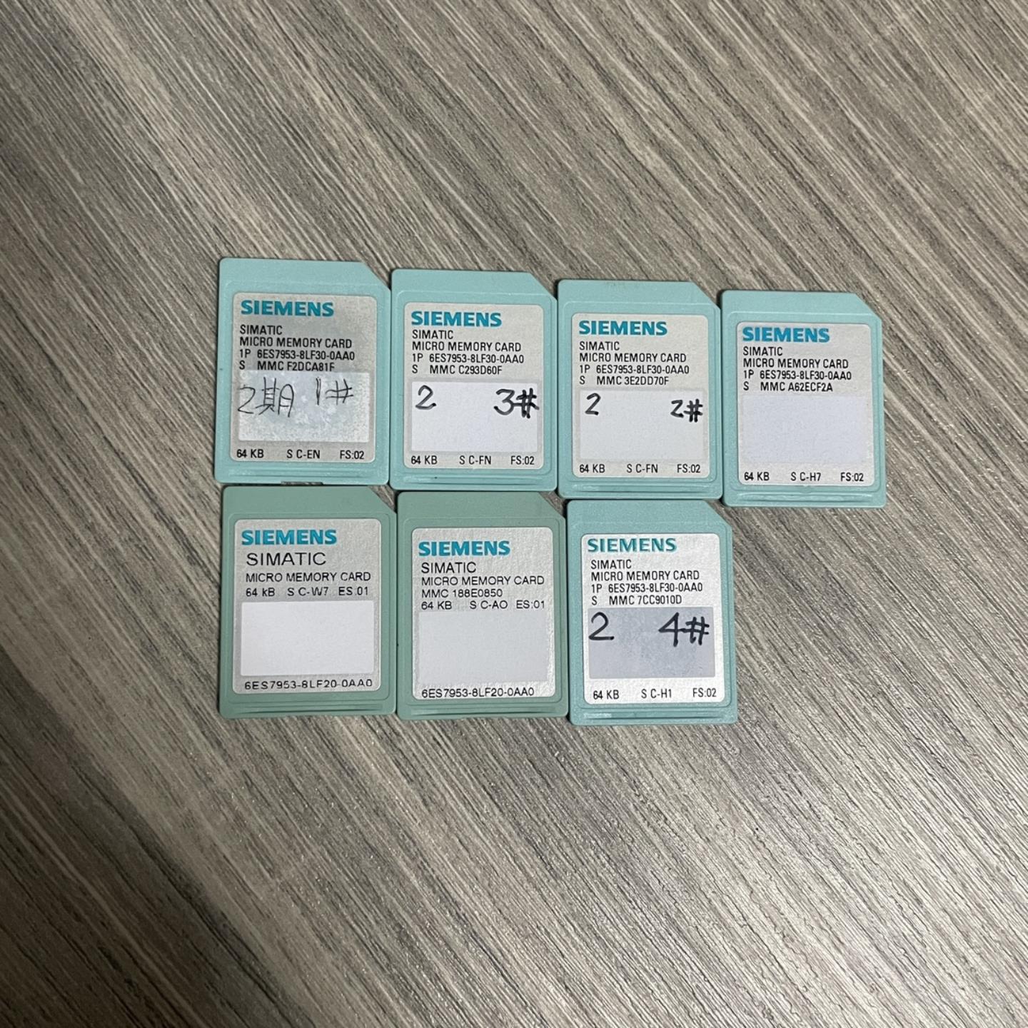 拆机MMC64KB内储存卡6ES7 953-8LF20-0AA0 8LF308LG20