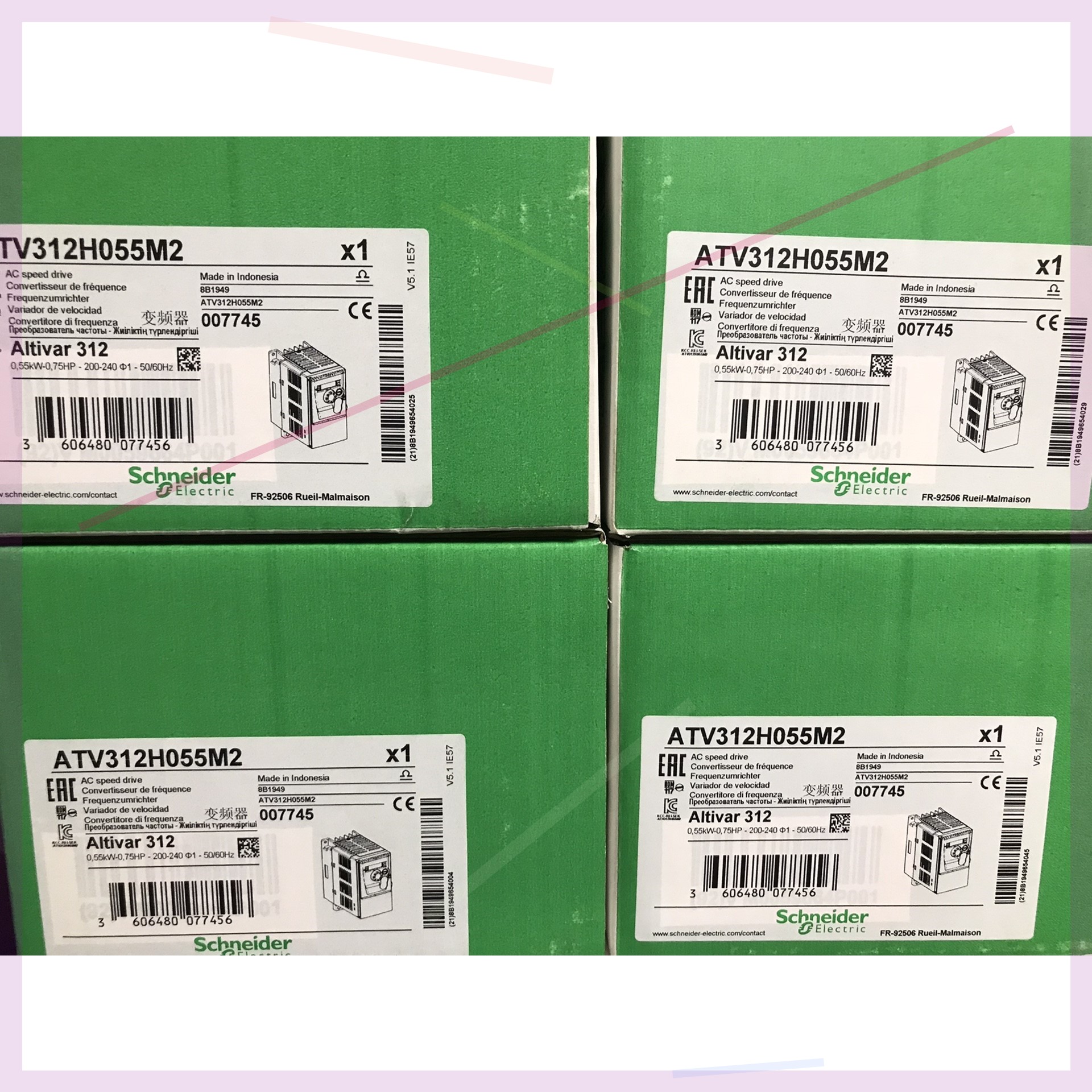 TM312H055M2 ATV312H018M2 ATV31