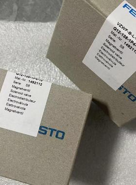 festo电磁阀VZWF-B-L-M22C-G12-135-1P4-10 1492112 1492111