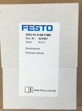 FESTO压力开关SDE5-V1-O-Q4-P-M8 527457 542890 527467 542891