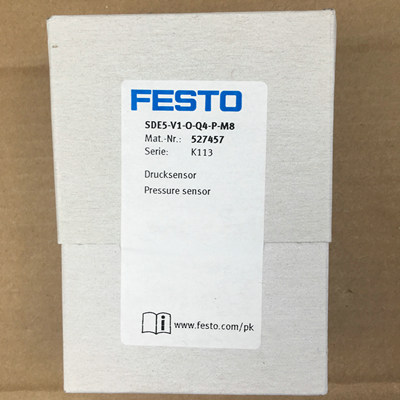 FESTO压力开关SDE5-V1-O-Q4-P-M8 527457 542890 527467 542891