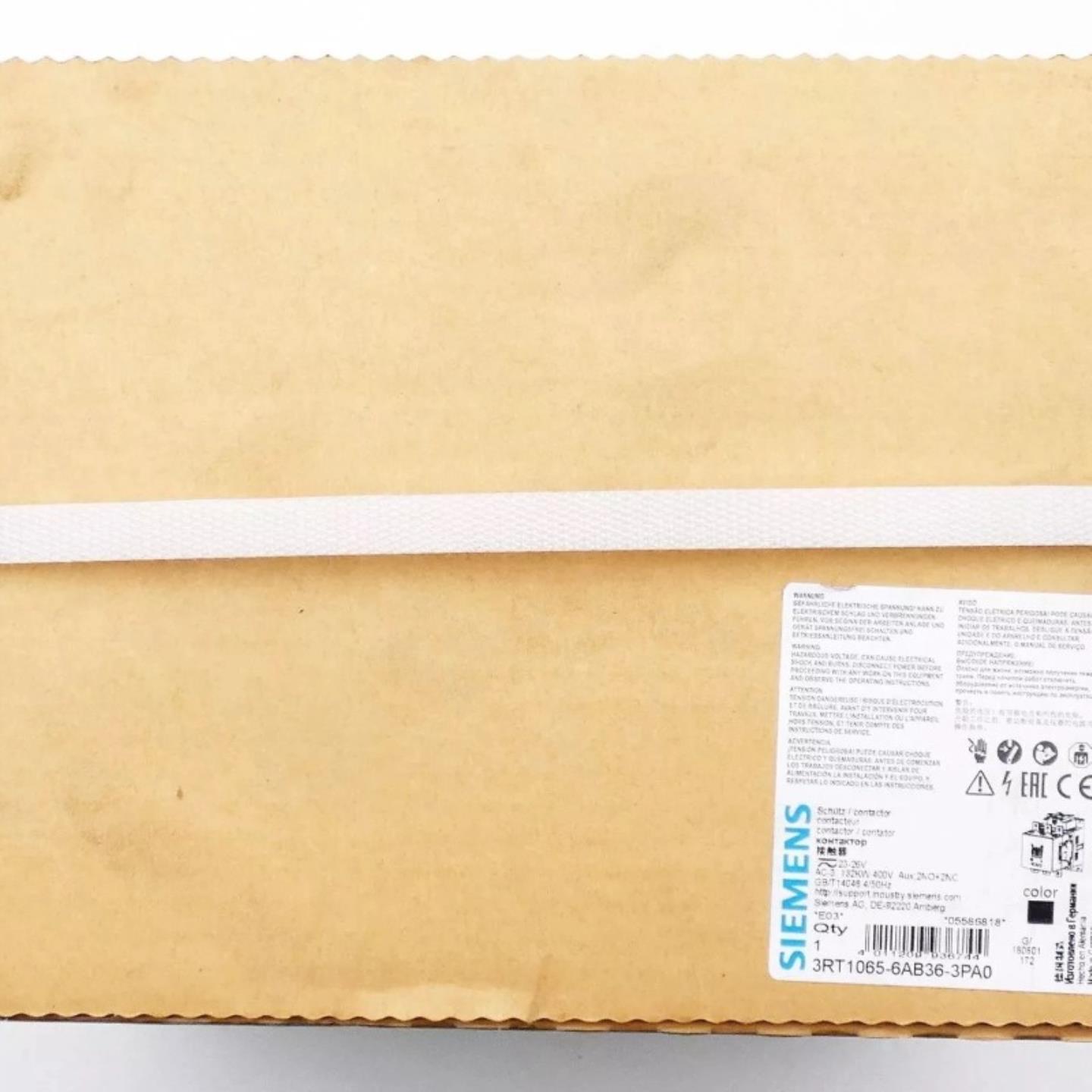 3RT1065-6AB36-3PA0  功率接触器实物拍摄