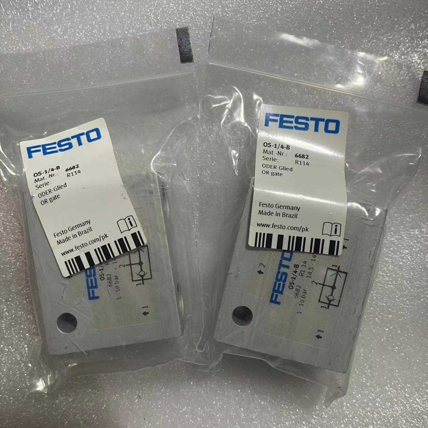 FESTO 逻辑元件或门  OS-14-B 6682 OS-18-B 6681 6684全新正品