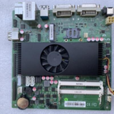 拆机 工业设备主板 WKM-D2E4P 2个DVI口 收银主板带 A10-4600MCPU