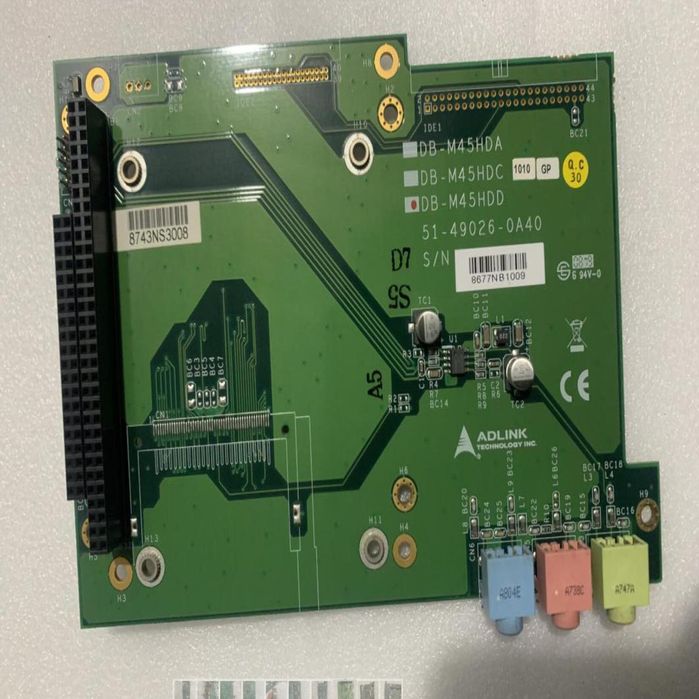 拆机 ADLINK 凌华 EBC-P400F DB-M45HDD 51-49026-0A40转接板现货