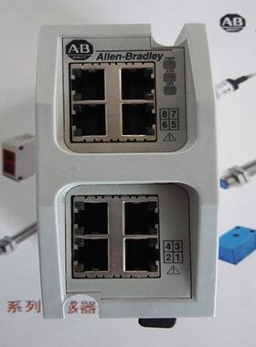 议价1783-EMS08T Rockwell AB PLC 交换机 全新 原装 进口 1783EM