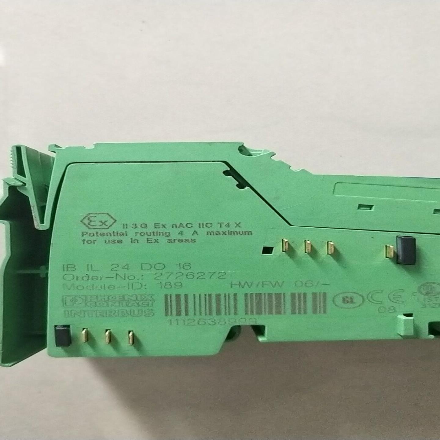 拆机正品菲尼克斯 2726272 lB lL 24 DO 16 现货*