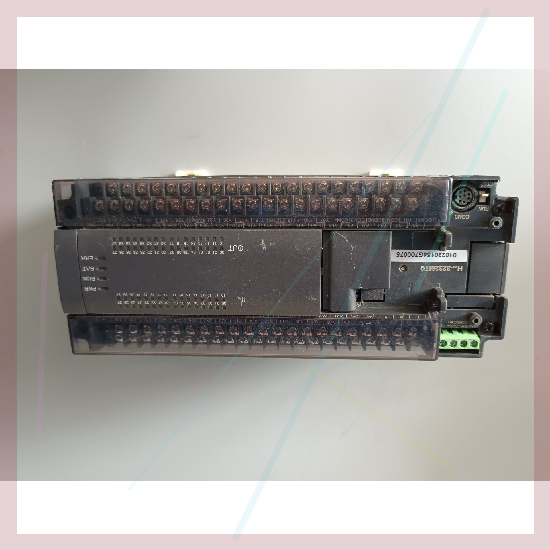 PLC汇川二手拆机 H2U-3232MTQ 实物拍摄