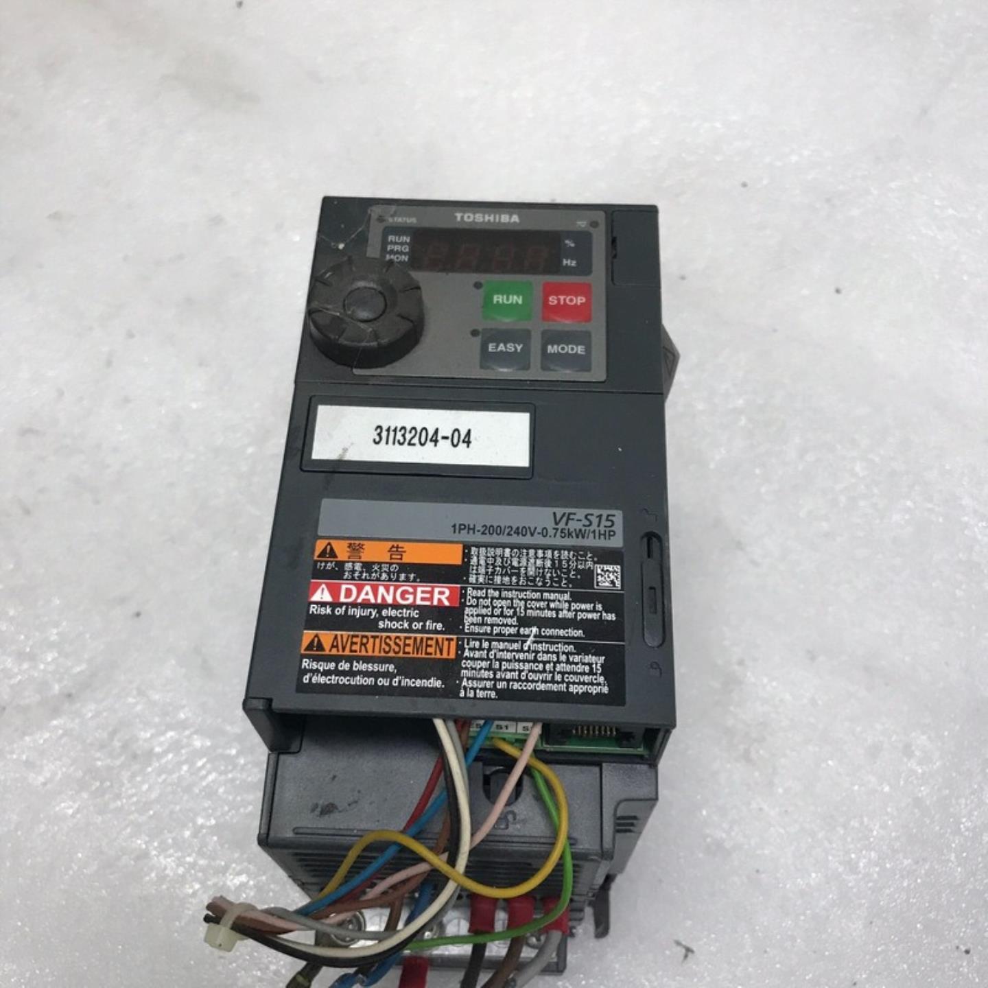 变频器VFS15S-2007PL-W1拆机包好