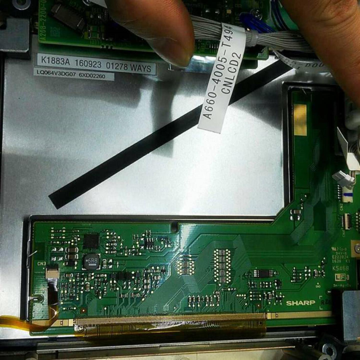 原装64寸工控显示屏  LQ064V3DG07  带背光夏普 咨询