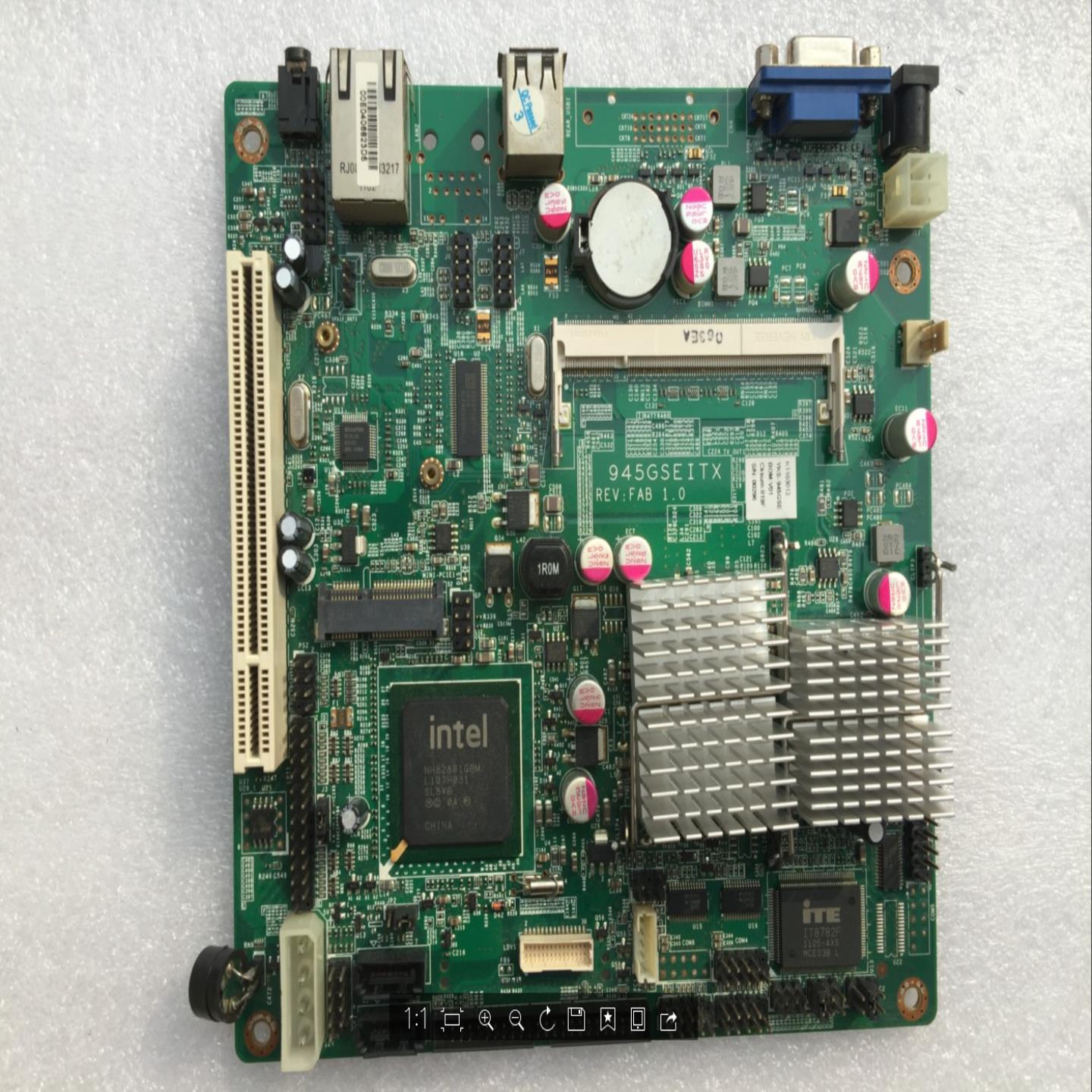 原装拆机 945GSEITX  主板 ITX 17*17 POS机 工控机 N270  现货