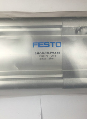 德国FESTO 气缸 DSBC-80-200-PPSA-N3 1383373 1383340 全新正品
