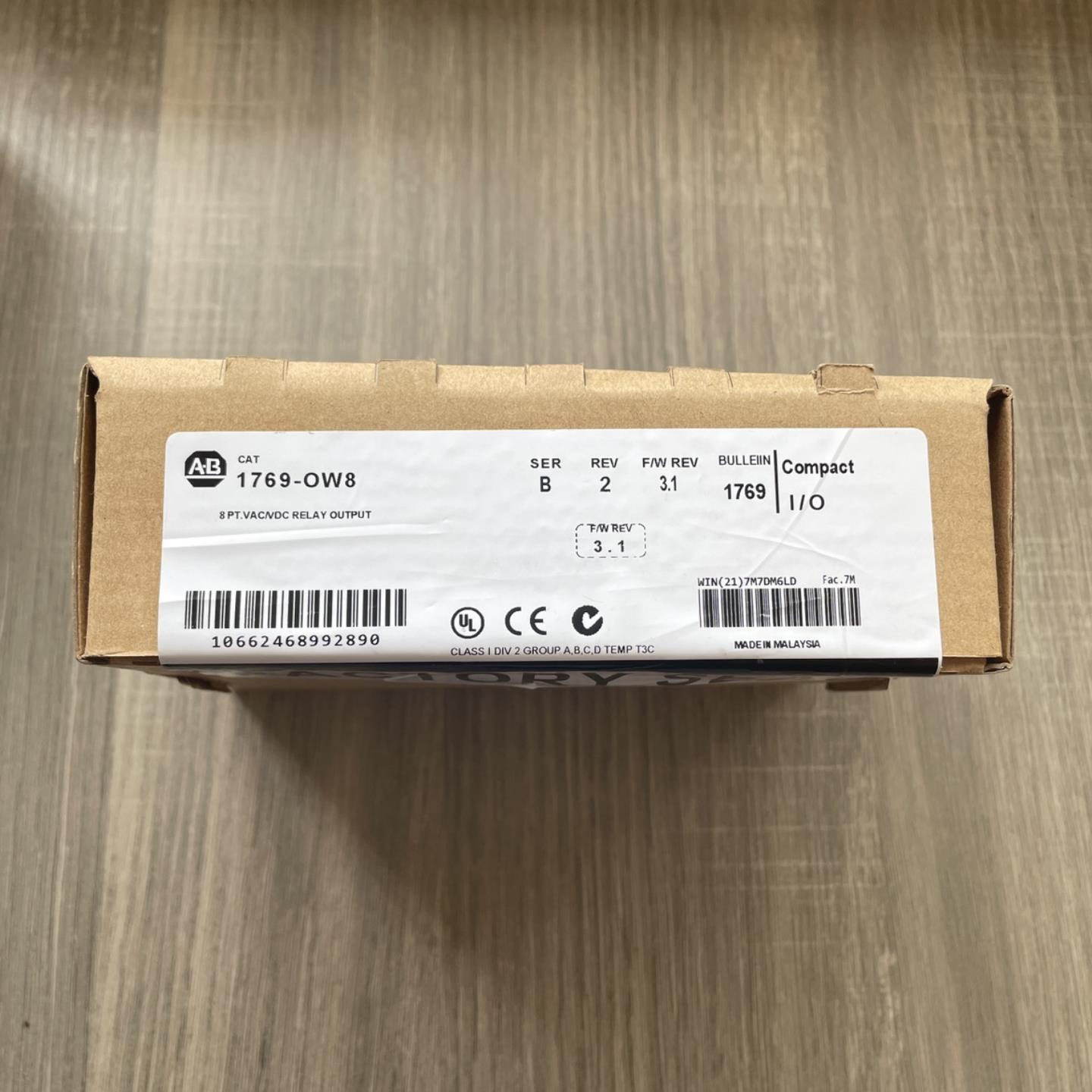 全新原装AB罗克韦尔PLC模块1769-OW8 现货实拍当天发货